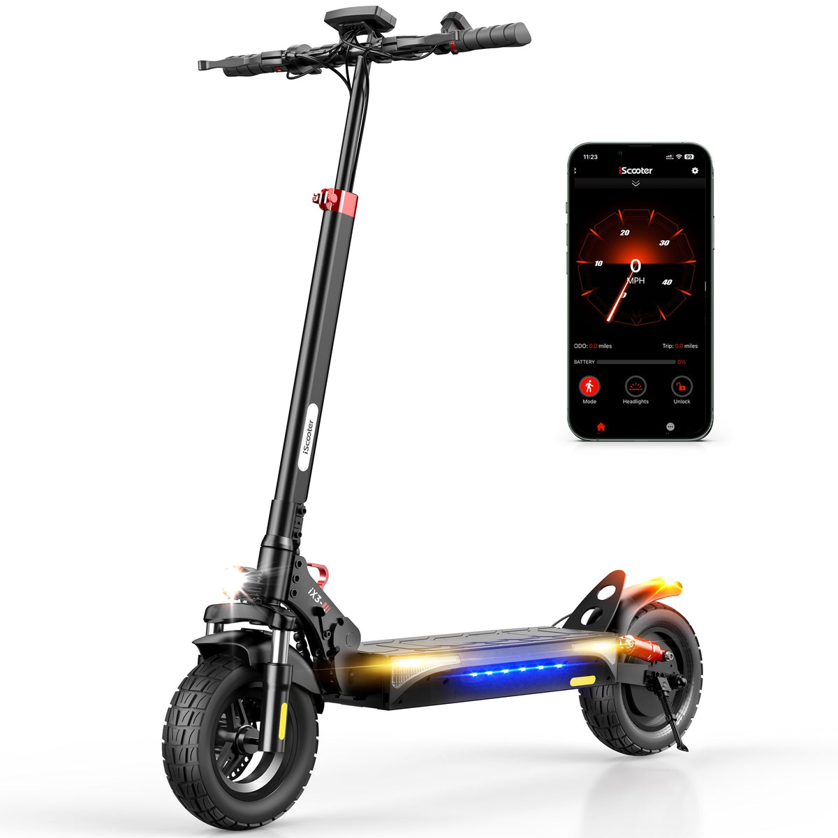 iScooter iX3 800W Off Road Electric Scooter