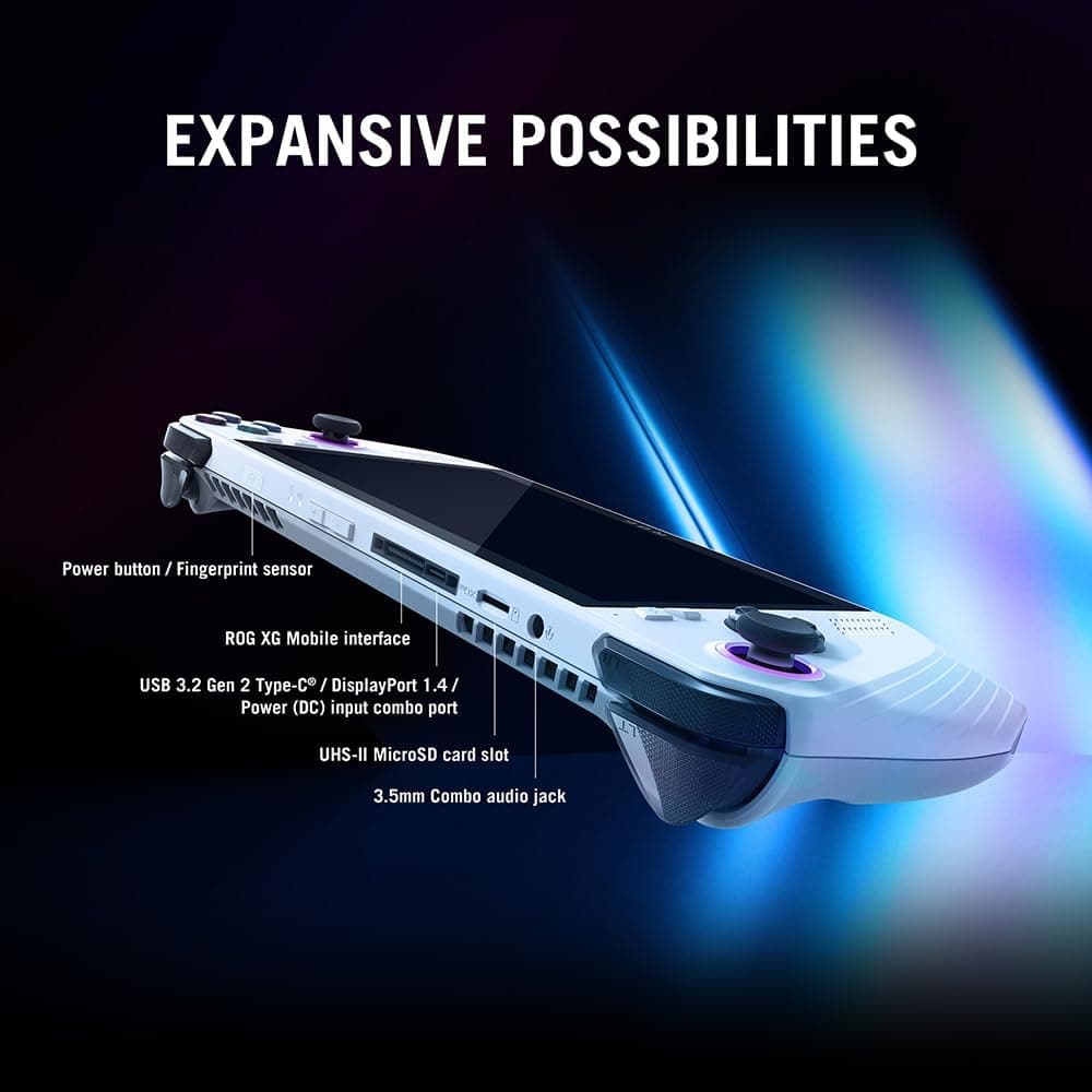 ASUS ROG Ally Handheld Gaming Console 512GB White