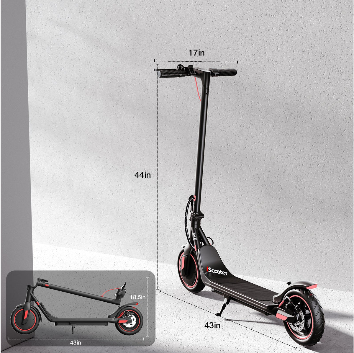 iScooter i8 Series 350/500W Electric Scooter