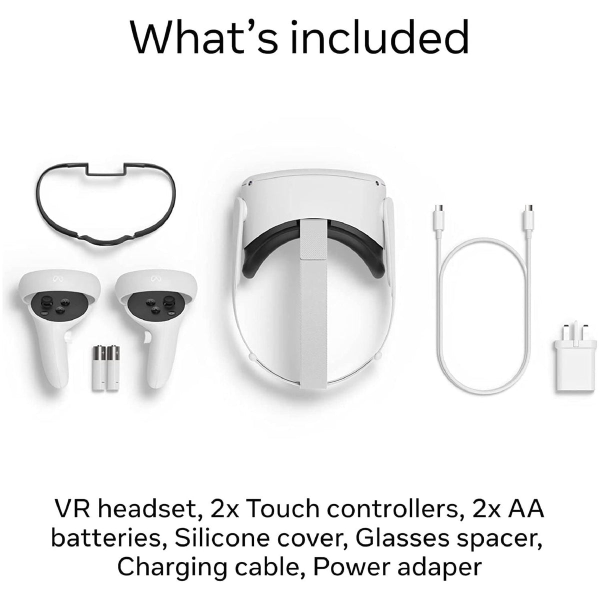 Meta Quest 2 Advanced All-in-One VR Headset 128GB White