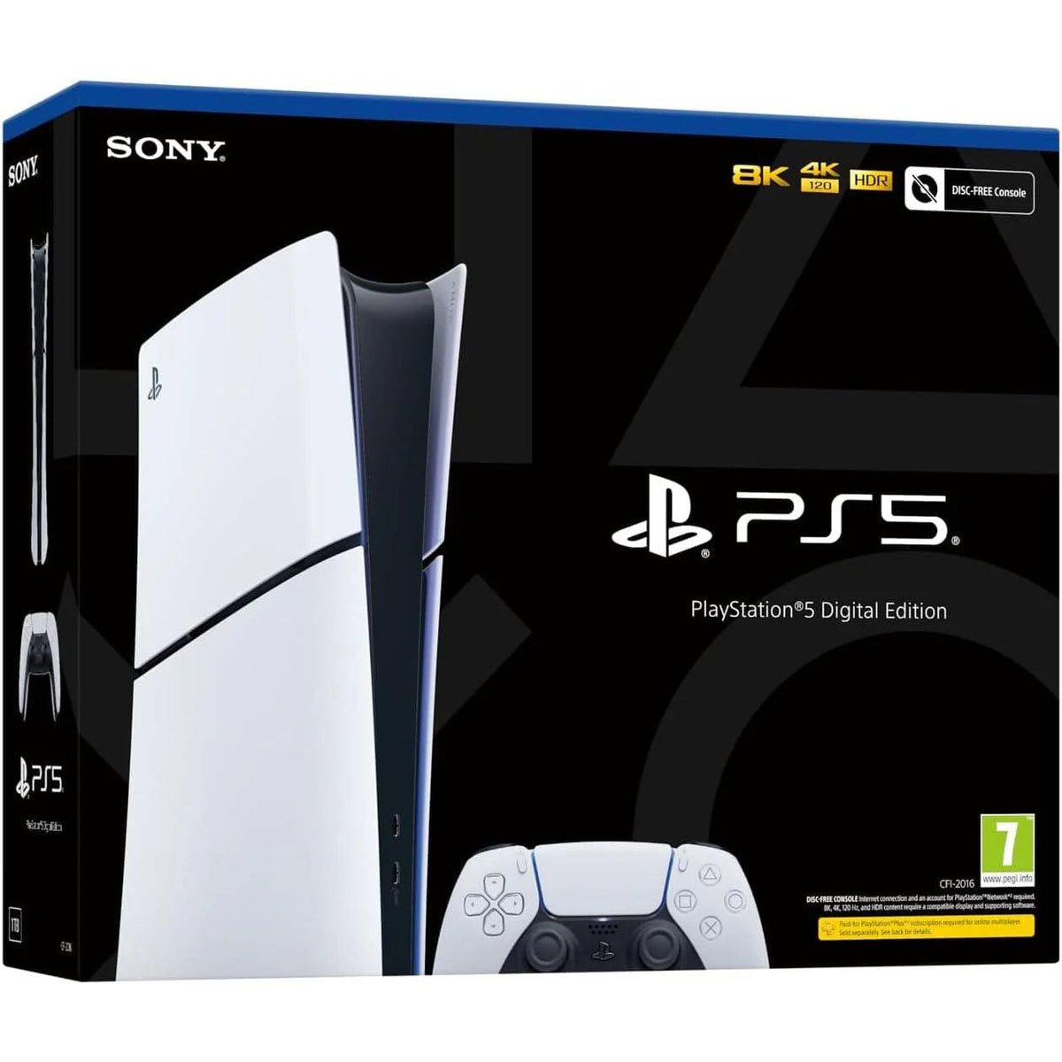 Sony PlayStation 5 Digital Edition Slim Console 1TB