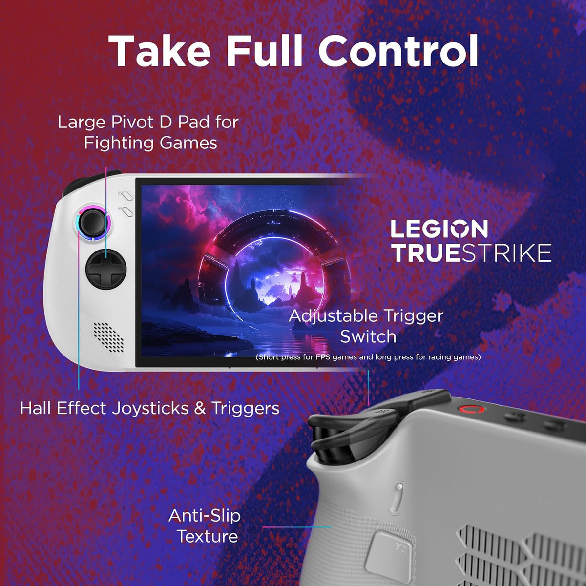 Lenovo Legion Go S Gaming Console 512GB Glacier White