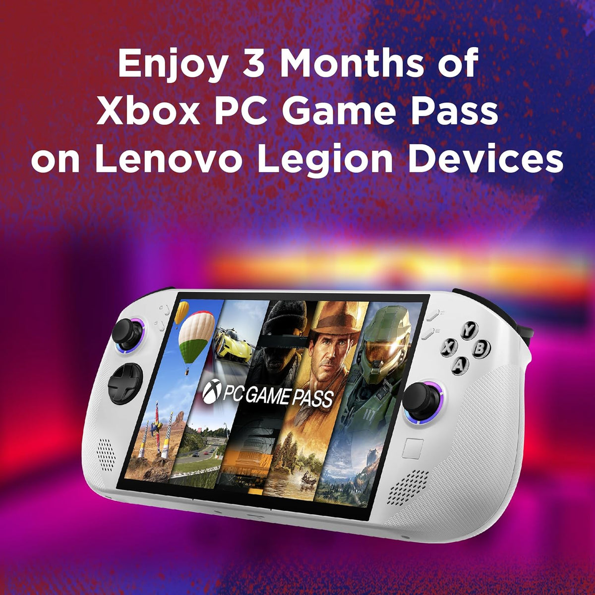 Lenovo Legion Go S Gaming Console 512GB Glacier White