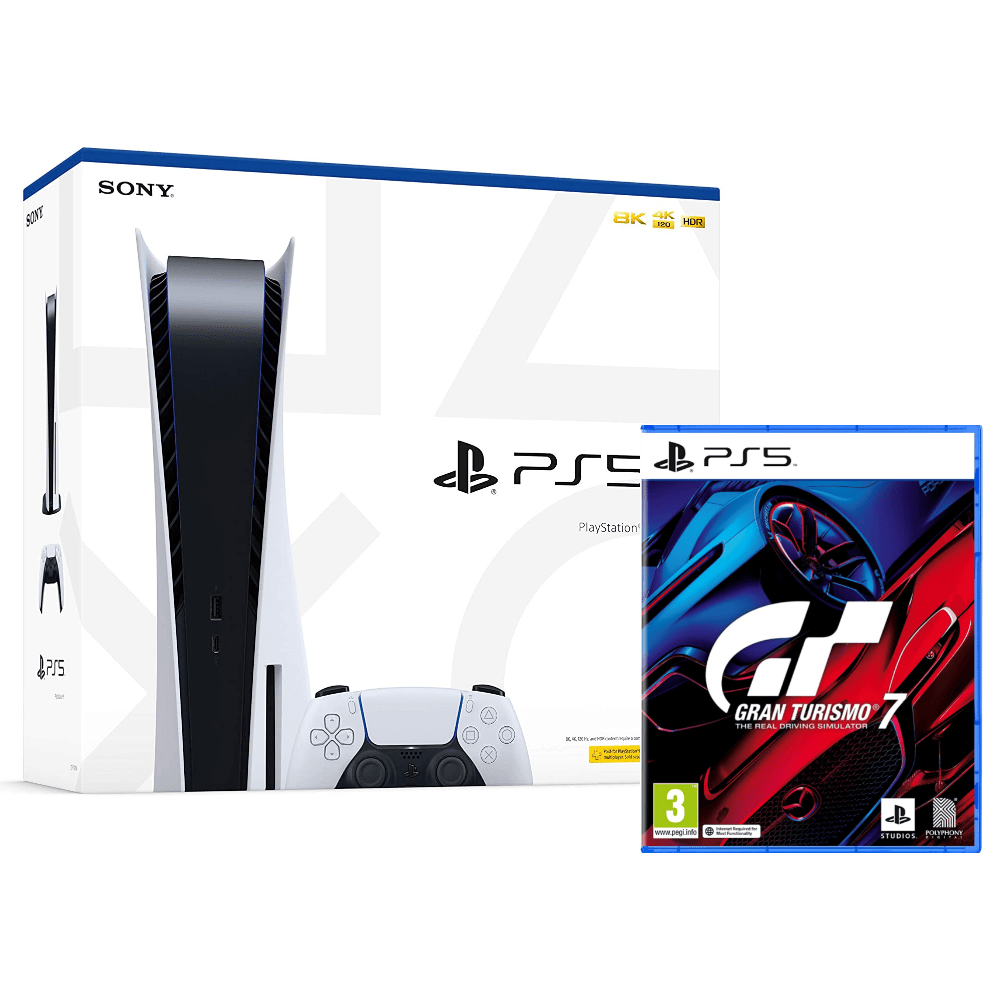 Sony PlayStation 5 Disc Console Gran Turismo 7 Bundle
