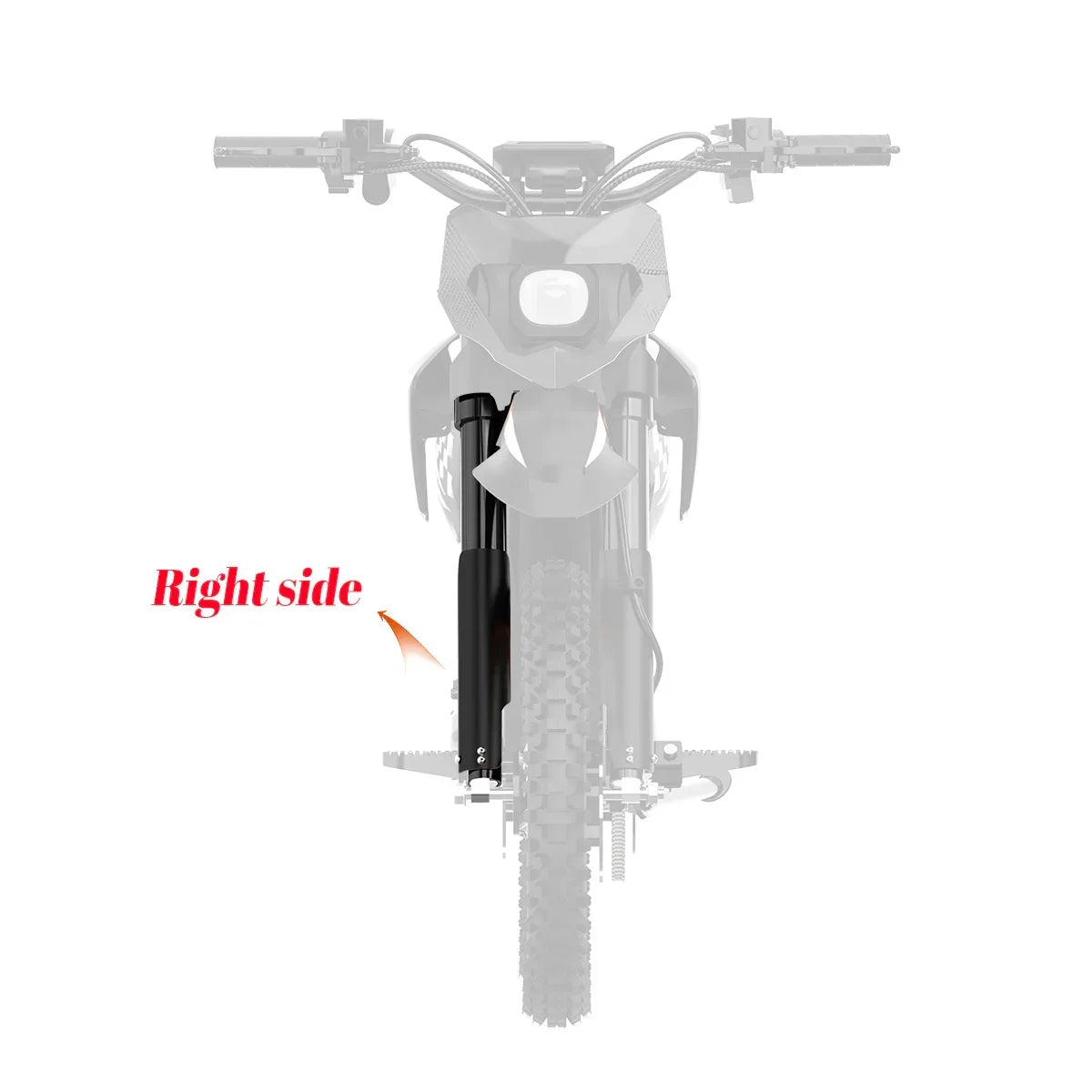 S1 AMP Dirt Bike Front Fork Assembly