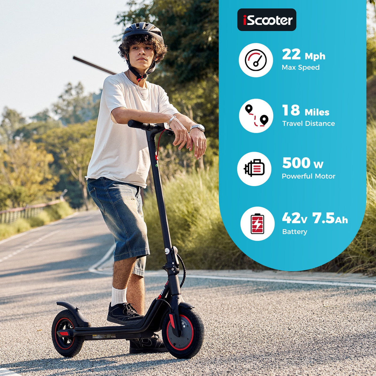 iScooter i8 Series 350/500W Electric Scooter