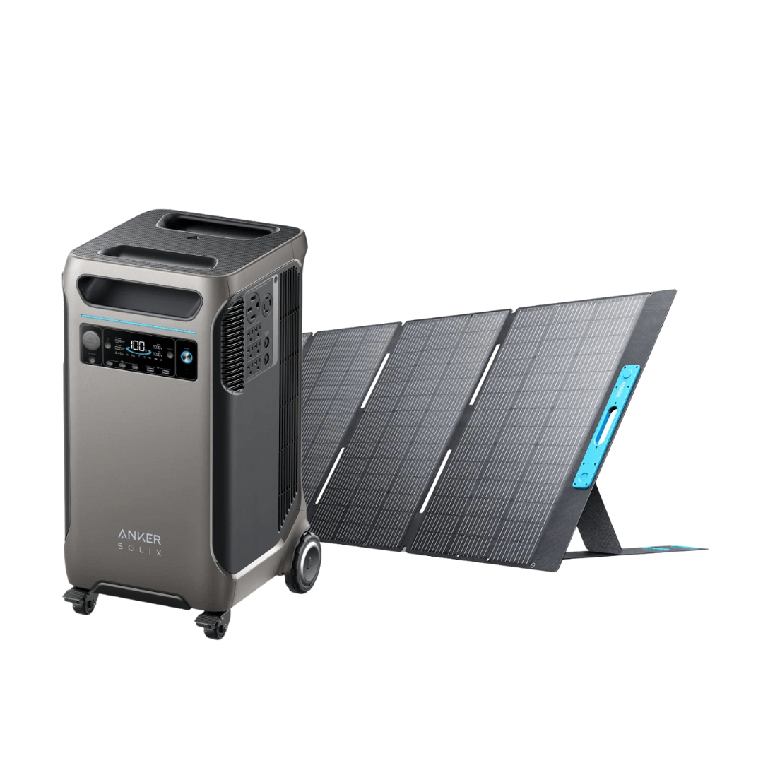 Anker SOLIX F3800 Solar Generator + 400W Portable Solar Panels
