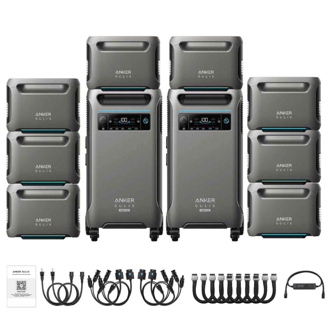 [Double Kit] Anker SOLIX F3800 Plus + Expansion Batteries