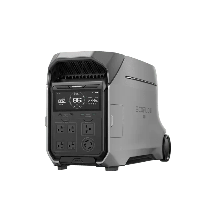 EcoFlow DELTA Pro 3 Solar Generator + 400W Portable Solar Panels