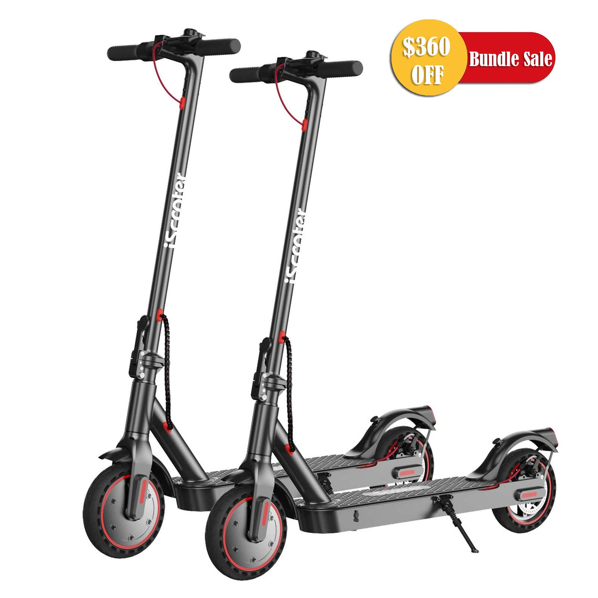 iScooter Commute i9 Electric Scooter 350W for Adults and Teens