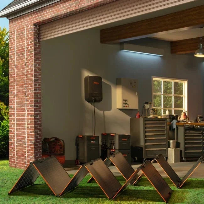 Jackery Explorer 5000 Plus (10kWh) Solar Generator + 2 x SolarSaga 500 X + Smart Transfer Switch